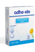 Compresses stériles de gaze hydrophile
