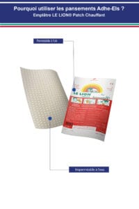 Emplâtre LE LION® Patch Chauffant