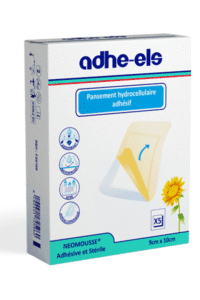 NEOMOUSSE® Adhésive et Stérile Pansement hydrocellulaire adhésif