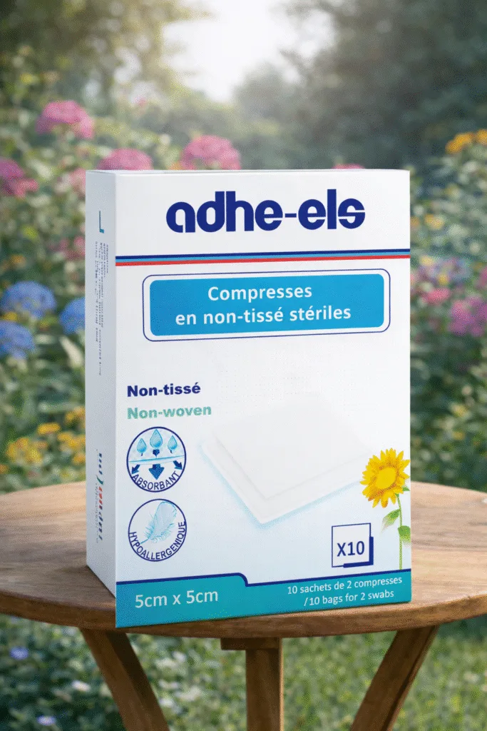 R2.1.5.8FW00 FT WEB Compresses stériles en non-tissé